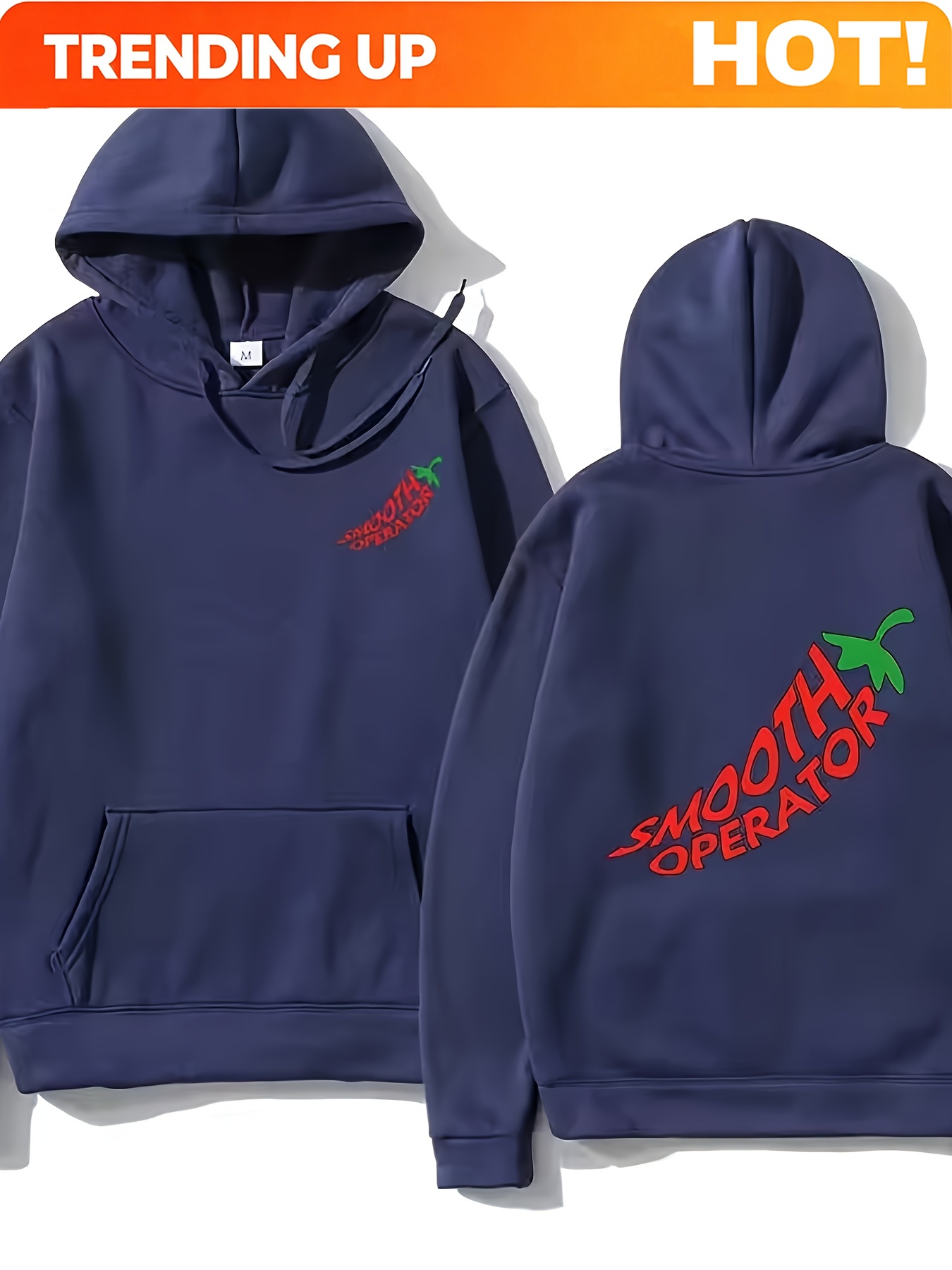Street Fashion Men 2025 - 2025 Autumn/Winter New Trendy Letter Chili
